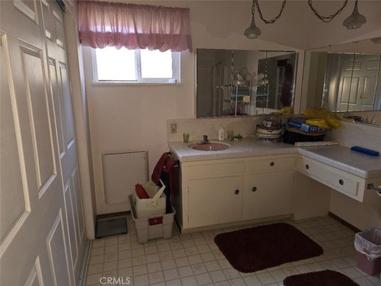 Bathroom, Dual Sink Vanities, Interior, Tile Countertops