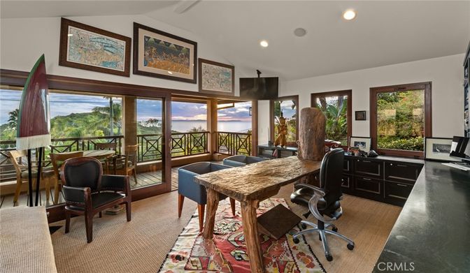 Home Office, Interior, Recessed Lighting