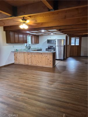 Interior, Kitchen, Wooden Beams, Wooden Ceilings, Wood Texture Flooring