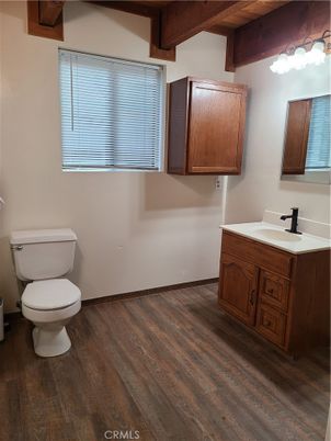 Bathroom, Interior, Wooden Beams, Wood Texture Flooring