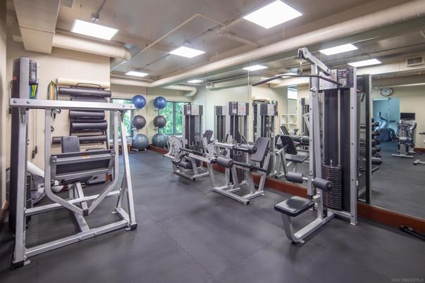 Fitness Equipment, Gym, Interior
