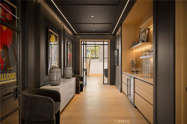 Interior, Recessed Lighting, Wood Texture Flooring