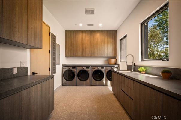 Interior, Recessed Lighting, Washer