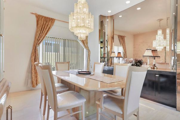 Chandelier, Dining room, Interior, Recessed Lighting
