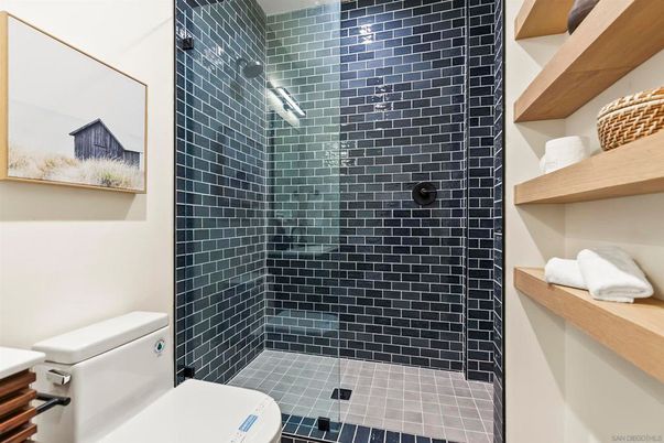 Bathroom, Glass Shower, Interior