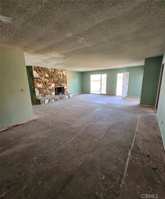 Empty room, Fireplace, Interior, Stone Walls