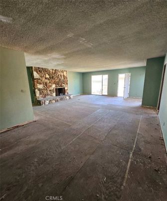 Empty room, Fireplace, Interior