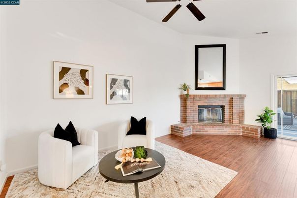 Fireplace, Interior, Living room, Wood Texture Flooring