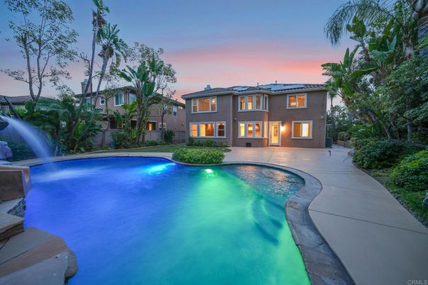 Exterior, Pool, Solar Panels