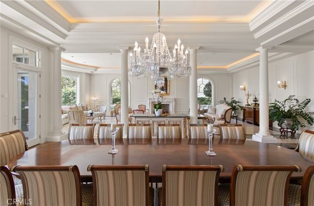 Chandelier, Dining room, Interior, Living room, Wood Texture Flooring