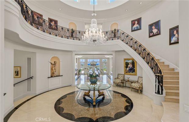 Chandelier, Interior, Recessed Lighting