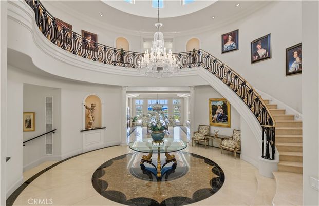 Chandelier, Interior, Recessed Lighting
