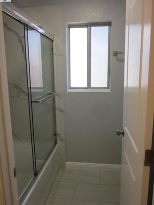 Bathroom, Glass Shower, Interior, Marble Walls