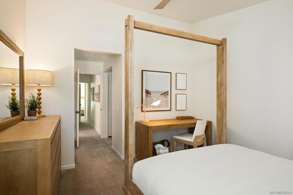 Bedroom, Home Office, Interior