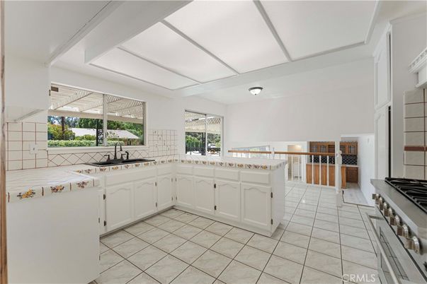 Interior, Kitchen, Tile Countertops