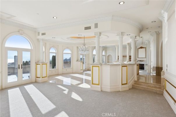 Chandelier, Interior, Recessed Lighting