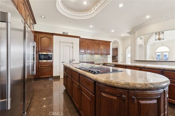 Interior, Kitchen, Recessed Lighting, Stainless Steel Appliances