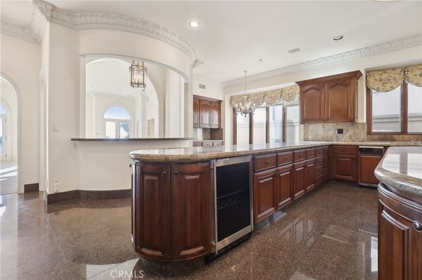 Chandelier, Interior, Kitchen, Recessed Lighting