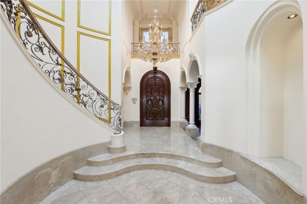 Chandelier, Interior, Recessed Lighting