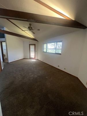 Empty room, Interior, Wooden Beams