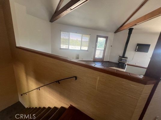 Empty room, Interior, Wooden Beams