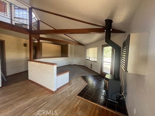 Fireplace, Interior, Wooden Beams, Wood Texture Flooring