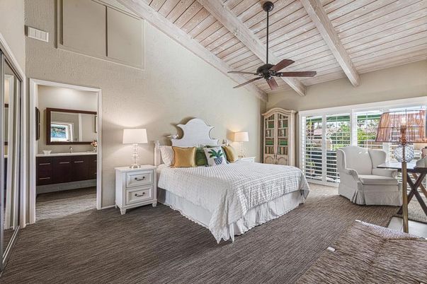 Bedroom, Interior, Wooden Beams, Wooden Ceilings