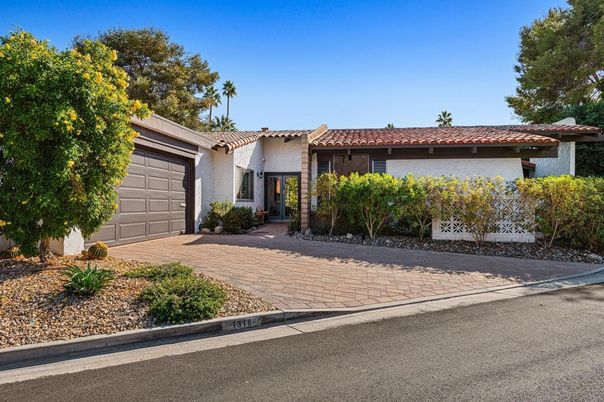 Attached, Exterior, Facade, Brick Facade, Spanish Mediterranean