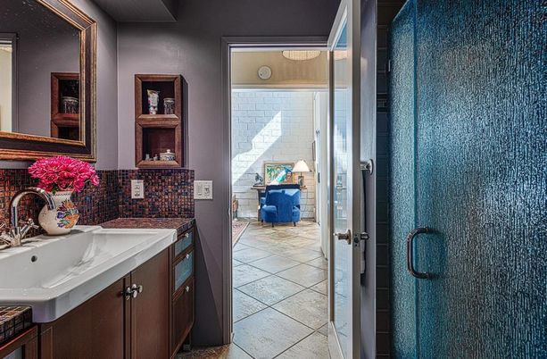 Bathroom, Glass Shower, Interior