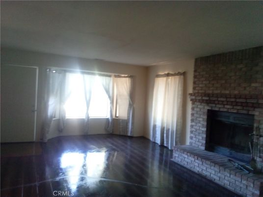 Empty room, Fireplace, Interior, Wood Texture Flooring