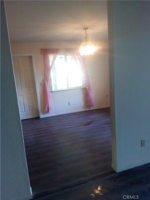 Empty room, Interior, Pendant Lights, Wood Texture Flooring