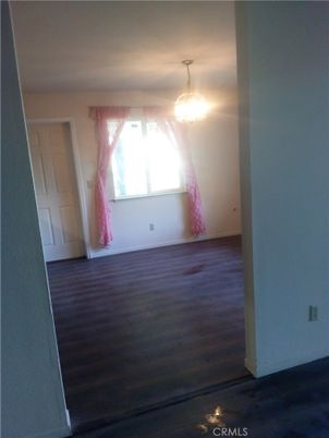 Empty room, Interior, Pendant Lights, Wood Texture Flooring