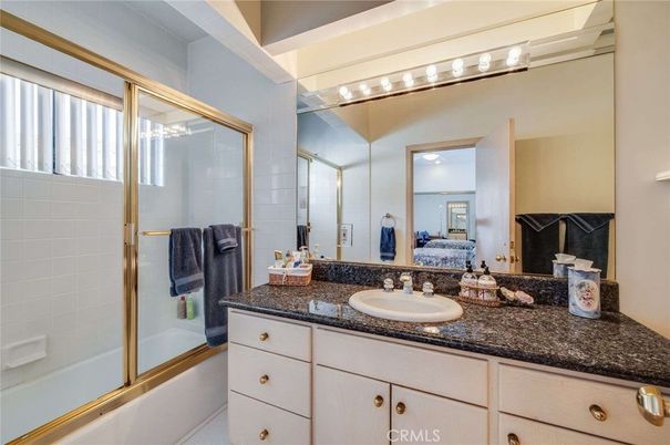 Bathroom, Dual Sink Vanities, Glass Shower, Interior