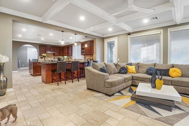 Interior, Kitchen, Living room, Pendant Lights, Recessed Lighting