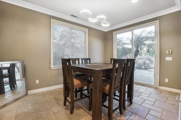 Dining room, Interior, Pendant Lights, Recessed Lighting