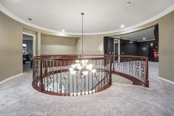 Chandelier, Interior, Recessed Lighting