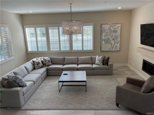 Fireplace, Interior, Living room, Pendant Lights, Recessed Lighting