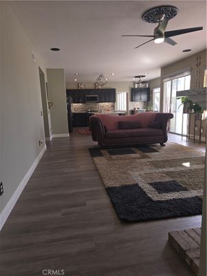 Interior, Kitchen, Living room, Recessed Lighting, Wood Texture Flooring