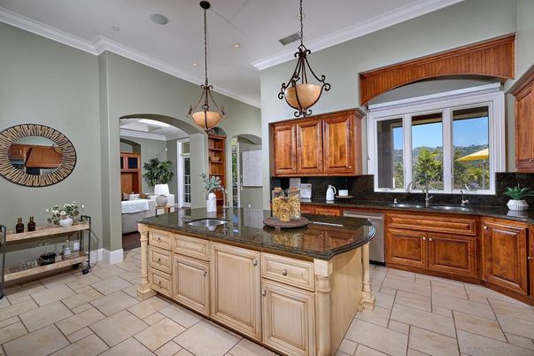 Interior, Kitchen, Pendant Lights, Recessed Lighting