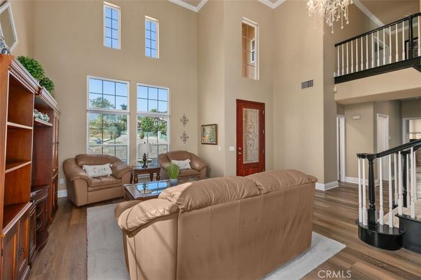 Chandelier, Interior, Living room, Wood Texture Flooring