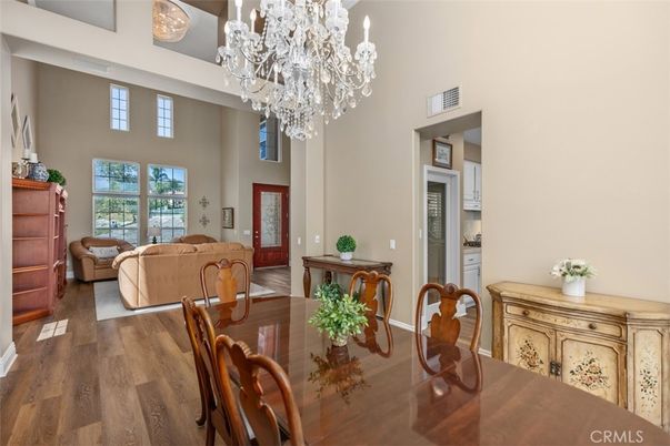 Chandelier, Dining room, Interior, Living room, Wood Texture Flooring