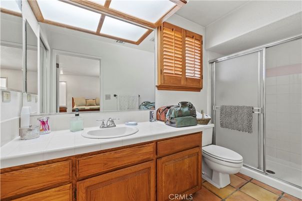 Bathroom, Glass Shower, Interior, Tile Countertops
