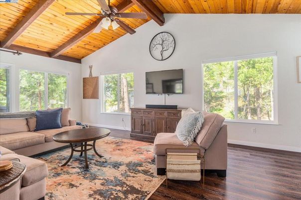Interior, Living room, Wooden Beams, Wooden Ceilings, Wood Texture Flooring