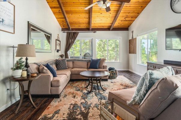 Interior, Living room, Wooden Beams, Wooden Ceilings, Wood Texture Flooring