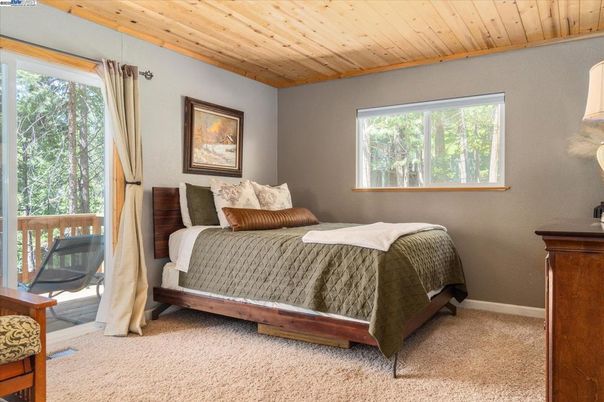Bedroom, Interior, Wooden Ceilings