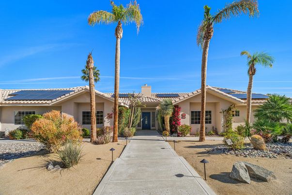 Exterior, Facade, Solar Panels, Mediterranean