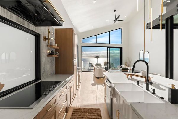 Interior, Kitchen, Recessed Lighting, Water