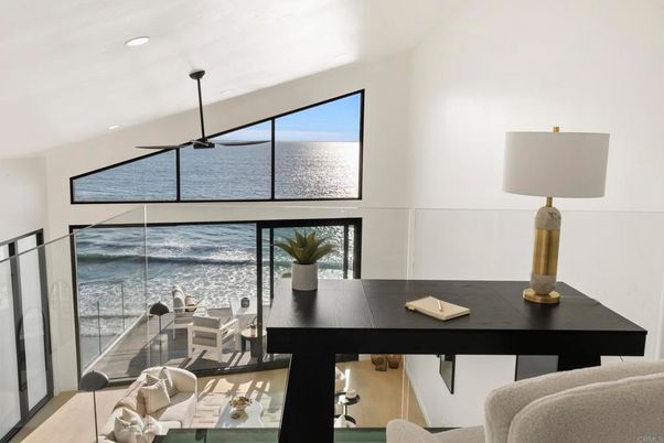Home Office, Interior, Recessed Lighting, Water