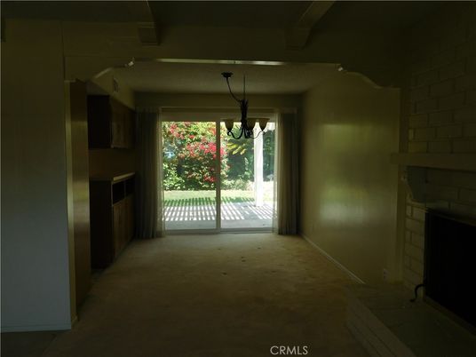 Empty room, Fireplace, Interior