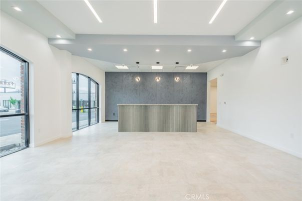 Empty room, Interior, Kitchen, Pendant Lights, Recessed Lighting